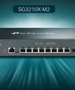 Alternative view of 8-портов 2.5 Gbps L2+ управляем комутатор TP-Link Omada SG3210X-M2