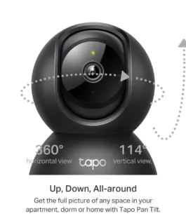 Alternative view of Wi-Fi Pan/Tilt камера за наблюдение TP-Link Tapo C211