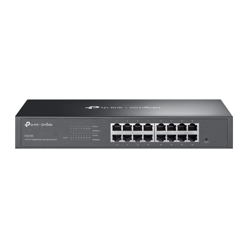 16-портов комутатор TP-Link Omada ES216G Gigabit Easy Managed Switch - Image 19