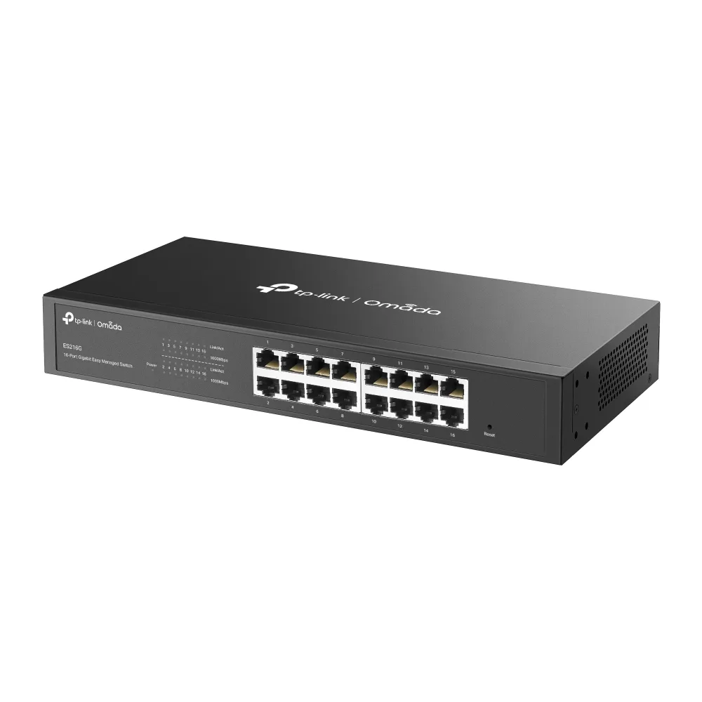 16-портов комутатор TP-Link Omada ES216G Gigabit Easy Managed Switch - Image 14