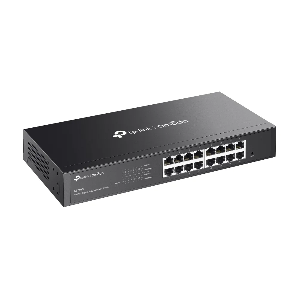 16-портов комутатор TP-Link Omada ES216G Gigabit Easy Managed Switch - Image 21