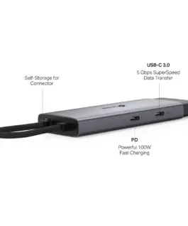 Alternative view of USB хъб TP-Link Type-C 5 в 1 UH5020C