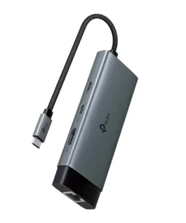 USB хъб TP-Link Type-C 6 в 1 UH6120C