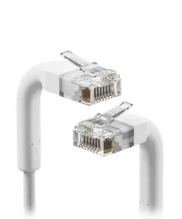 Кабел Ubiquiti UniFi Ethernet Patch Cable U-Cable-Patch-1M-RJ45 1м - бял
