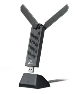 Alternative view of Безжичен USB адаптер с висок коефициент на усилване Wi-Fi 7 TP-Link Archer TBE400UH BE6500