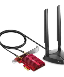 Безжичен PCIe адаптер TP-Link Archer TXE75E AXE5400 Wi-Fi 6E