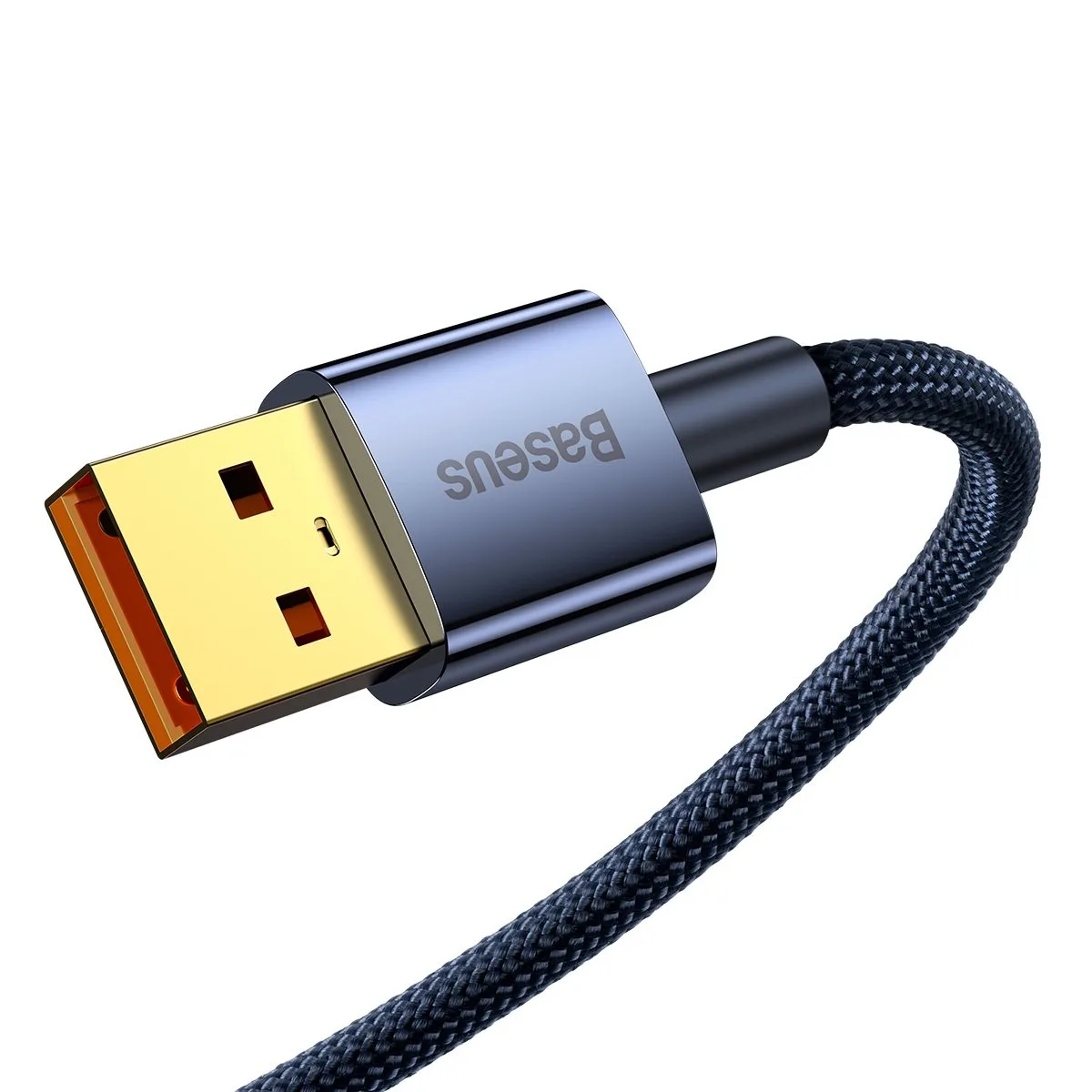 Кабел Baseus CATS000203 USB към USB Type C 100W 1м - син - Image 2