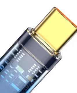 Кабел Baseus CATS000303 USB към USB Type C 100W 2м – син