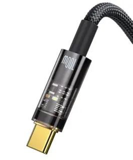 Кабел Baseus CATS000301 USB към USB Type C 100W 2м – черен