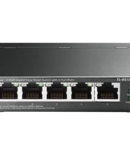 Alternative view of Комутатор TP-Link TL-SG105MPE 5-портов Gigabit Easy Smart Switch с 4 порта PoE+