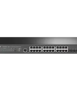 Комутатор TP-Link JetStream TL-SG3428XPP-M2 24-портов гигабит L2+ управляем с 16-порта PoE+ и 8-порта PoE++