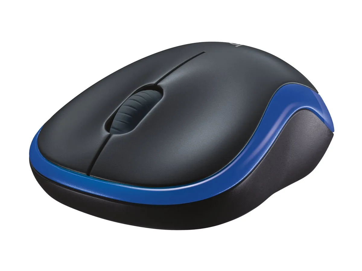 МИШКА LOGITECH M185B - Wireless / Безжична - Blue Black - PN 910-002239 - Image 12