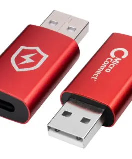 Alternative view of АДАПТЕР ЗА БЛОКИРАНЕ НА ДАННИ MicroConnect Safe Charge USB-A към C - PN MC-ACADAP-SC