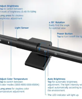 ACT LED лампа за монитор