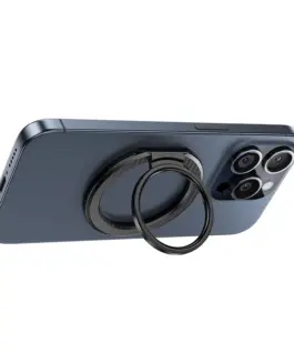 Alternative view of Acefast Магнитен ринг за телефон Mobile phone Magnetic ring holder - Aluminum - P1 Black