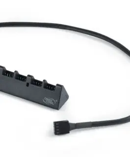 DeepCool Разклонител за вентилатори Fan HUB 4 fans PWM/3pin