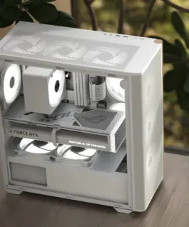 AeroCool кутия Case ATX – D501A White