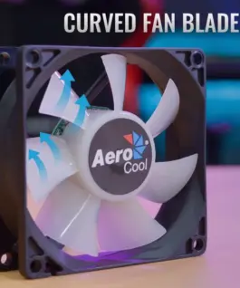AeroCool вентилатор Fan 80 mm – Frost 8 – Fixed RGB –