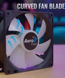 AeroCool вентилатор Fan 92 mm – Frost 9 – Fixed RGB –