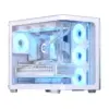 AeroCool кутия Case ATX - P500C-G-WT-v1 - 4 x 120 mm Infinity Mirror A-RGB