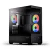 AeroCool кутия Case ATX - P500D Digi-G-BK-v1 - Digital Display USB-C 3 x 120 mm A-RGB