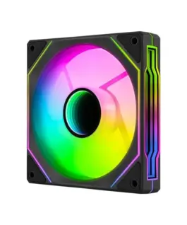 AeroCool вентилатор Fan 120mm Phantom M-3R - Infinity Mirror ARGB REVERSE - Black