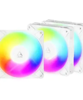Arctic Комплект вентилатори Fan Pack 3-in-1 - P12 Pro Reverse A-RGB (White)