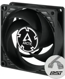 Arctic вентилатор Fan 80mm P8 PWM PST - black/black - 200-3000rpm