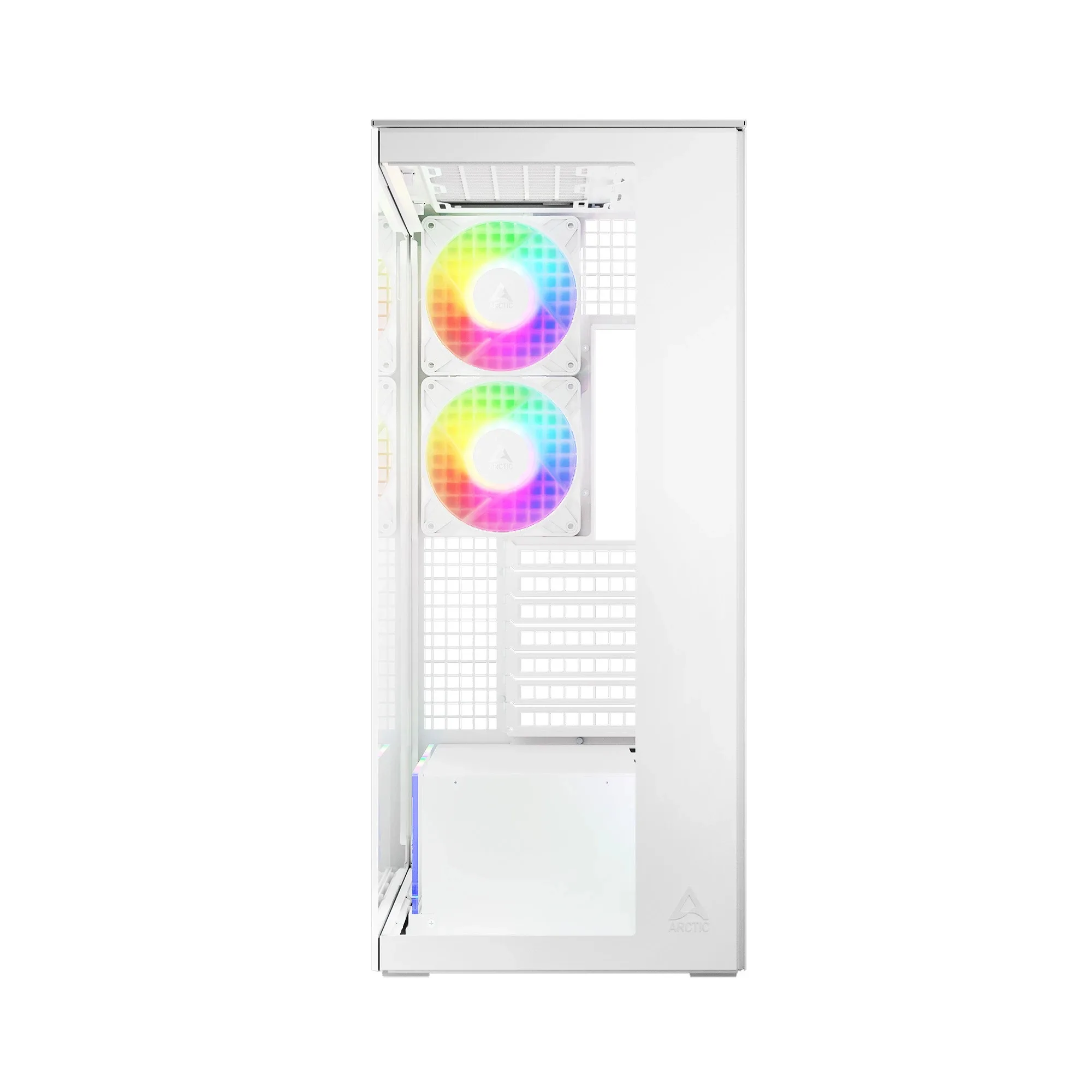 Arctic кутия Case E-ATX - Xtender (White) - 5 A-RGB Fans included - Image 22