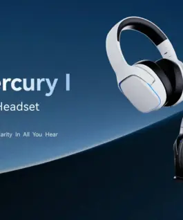 ATK безжични геймърски слушалки Wireless Gaming Headphones – M1 Mercury Black – Bluetooth 5.3