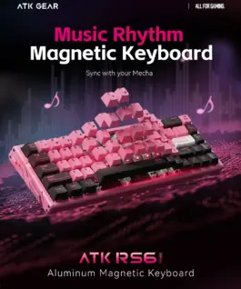 ATK професионална геймърска механична клавиатура Professional Gaming Mechanical Keyboard RS6 Ultra – 8K