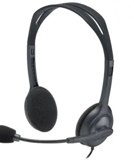 СЛУШАЛКИ LOGITECH H111 – Wired – Black – PN