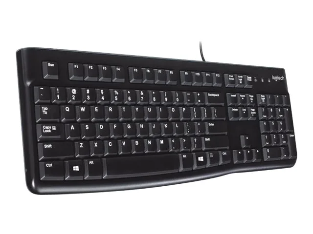 КЛАВИАТУРА LOGITECH K120U US USB - С БДС КИРИЛИЗАЦИЯ (WITH BDS CYRILLIC) - Black - PN 920-002508 - Image 3
