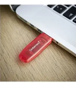 ФЛАШ ПАМЕТ Intenso USB flash drive Rainbow Line – USB 2.0 – 128 GB – Red – PN