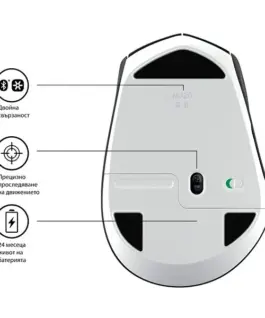 МИШКА LOGITECH M720 – Wireless / Безжична – Black – PN