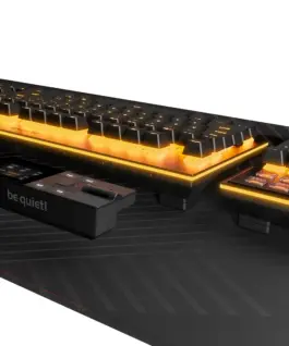 be quiet! професионална геймърска механична клавиатура Professional Gaming Mechanical Keyboard DARK MOUNT – be quiet! Silent Switches