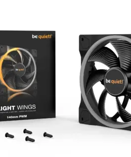 be quiet! вентилатор Fan 140mm – LIGHT WINGS PWM