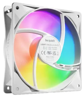 Alternative view of be quiet! комплект вентилатори Fan Pack 3-in-1 3 x 120mm - LIGHT WINGS LX 120mm PWM high-speed White Triple-Pack
