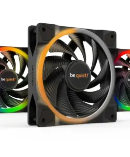 be quiet! комплект вентилатори Fan Pack 3-in-1 3 x 120mm - LIGHT WINGS 120mm PWM high-speed