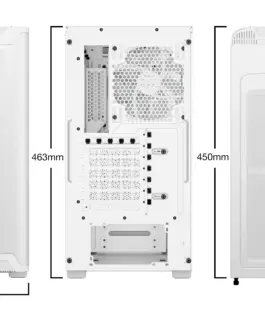 Alternative view of be quiet! кутия Case ATX - Pure Base 501 LX White