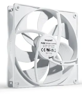 be quiet! вентилатор Fan 140mm – Pure Wings 3 140mm PWM White