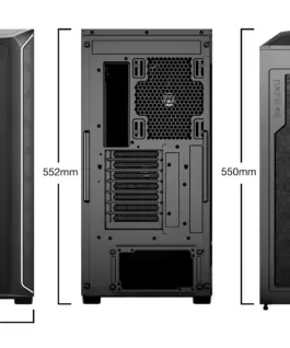 Alternative view of be quiet! кутия Case EATX - Shadow Base 800 DX Black