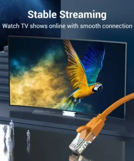 Vention Кабел LAN UTP Cat.6 Patch Cable – 2M Orange – IBEOH