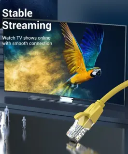 Vention Кабел LAN UTP Cat.6 Patch Cable – 2M Yellow – IBEYH