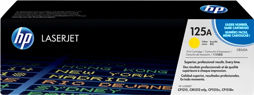 КАСЕТА ЗА HP Color Laserjet CP1215/CP1515N - Yellow - /125A/ - PN CB542A