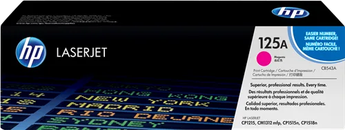КАСЕТА ЗА HP Color Laserjet CP1215/CP1515N - Magenta - /125A/ - PN CB543A