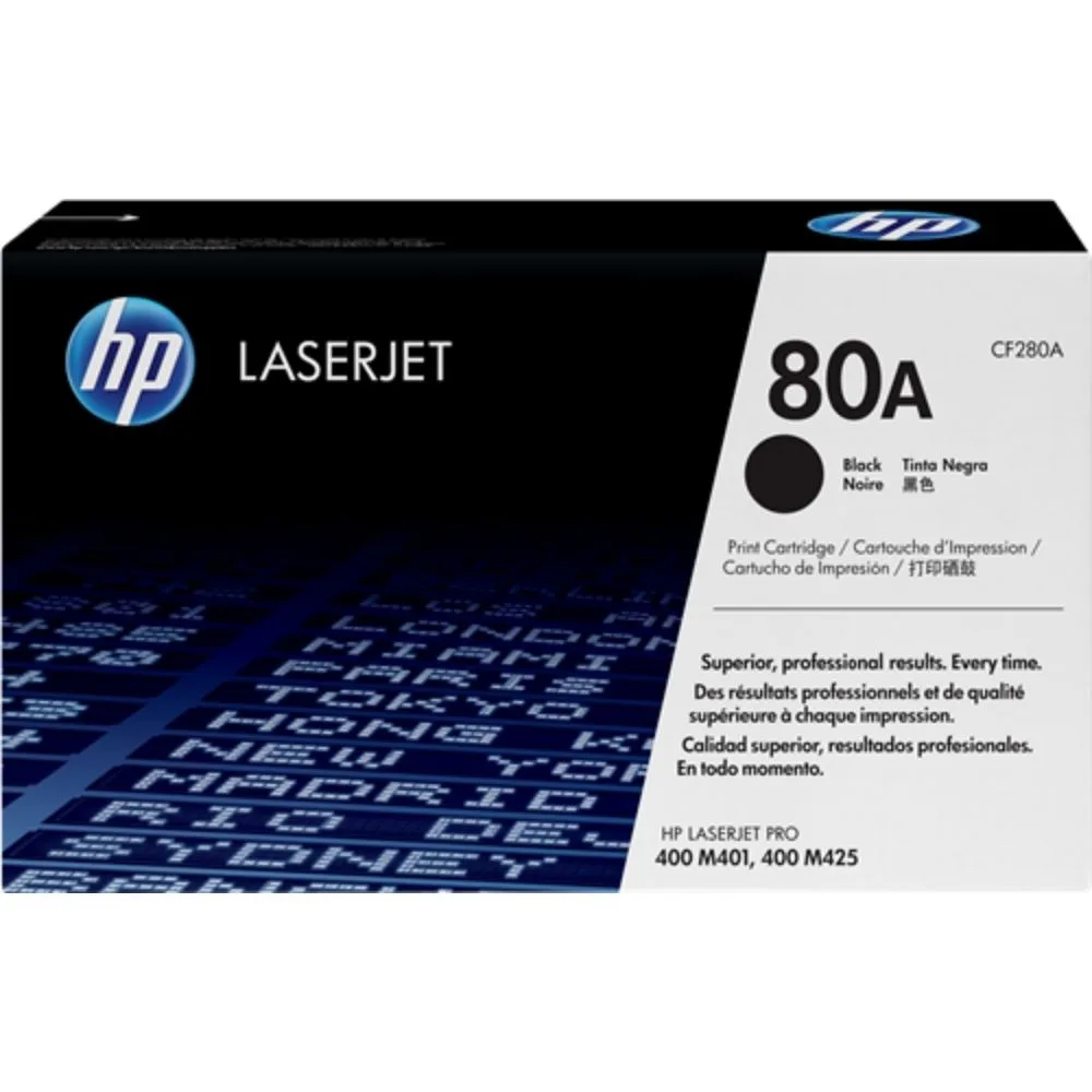 КАСЕТА ЗА HP LaserJet Pro 400 M401/M425 - Black - /80A/ - PN CF280A