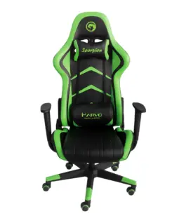 Marvo геймърски стол Gaming Chair CH-106 Black/Green