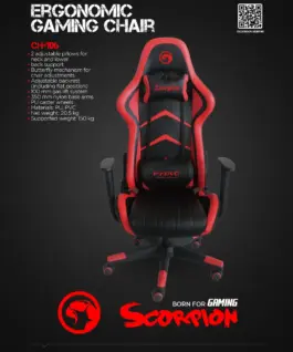 Marvo геймърски стол Gaming Chair CH-106 Black/Red