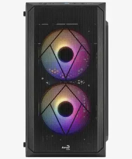 AeroCool кутия Case mATX – CS-107-A-BK-v2 – 3 fans included